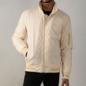Chaqueta Bomber de Poliéster/Algodón Impermeable y Transpirable para Hombre, Hecha a Medida, Gran Venta |   Chaqueta Cortavientos Informal de Otoño/Invierno | - Product Image 2
