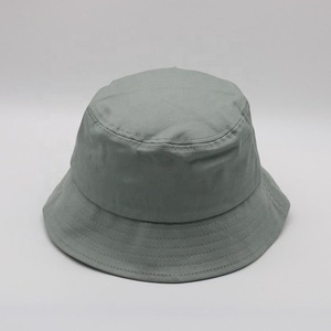 หมวกทรงถังสำหรับผู้หญิงผู้ชาย, หมวกกันแดดใส่ลำลองสไตล์ชาวประมงออกแบบโลโก้ได้ตามต้องการแบบเรียบๆ100% การเดินทางปั่นจักรยาน - Product Image 2