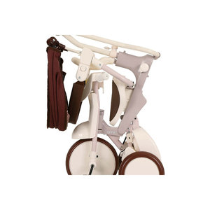 Iimo 3-in-1 triciclo in plastica pieghevole per bambini di tipo musicale per età 2-4 anni con tettoia e caratteristiche di sicurezza - Product Image 4