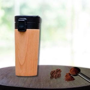 Diseño personalizado de alta calidad vaso de madera de acero inoxidable estética de Indonesia - Product Image 5