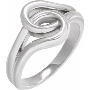 Stuller Interlocking <b>Ring</b> 57971:100P 14KW Engagement Suitable Gift - Product Image 1