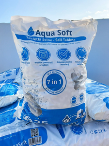 Aqua Soft NaCl 99.9% Purity Chloride Tablet <b>Salt</b> 25kg | Industrial Grade Water <b>Softener</b> <b>Salt</b> Tablets | OEM Private Label | - Product Image 6