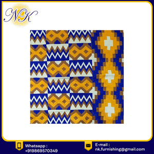 Nuevo Diseño de Tela Kente Meba Wo Ghana para Bodas, Impermeable y Resistente a Desgarros, Tejido Pesado, Fabricación Neelkamal - Product Image 2