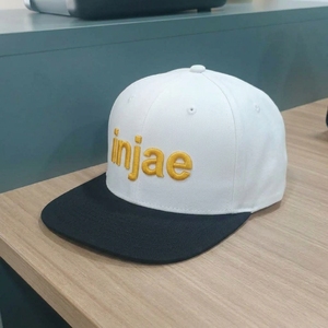 Casquettes Snapback 6 Panneaux Personnalisées OEM, Broderie 3D Structurée, Visière Plate, Fabricant de Casquettes ODM à Faible MOQ - Product Image 2