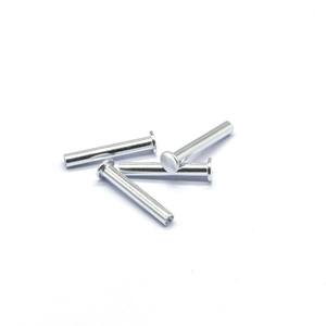 Rivets semi-tubulaires en acier, rivets pleins à tête plate en aluminium, divers matériaux - Product Image 1