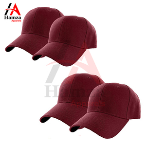 Gorras de béisbol transpirables impermeables de alta calidad, diseño personalizado, Color púrpura, gorra clásica de 6 paneles para Hamza ajustable Unisex - Product Image 4
