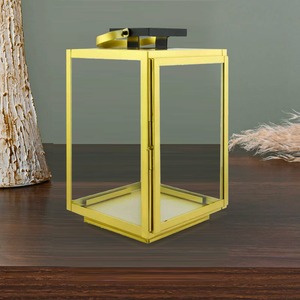 Candelero de Metal de alta calidad hecho a mano, farol más vendido, candelabro de lujo de nuevo estilo para Navidad - Product Image 4
