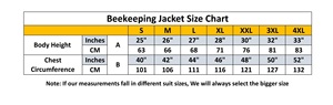 เสื้อแจ็คเก็ตเลี้ยงผึ้งแบบระบายอากาศ 3 ชั้น พร้อมผ้าคลุมหน้าแบบตาข่าย - Product Image 5