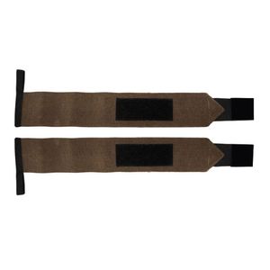 Soporte de muñeca para entrenamiento, correas de muñeca, muñequeras para levantamiento de pesas con bucle para pulgar, gimnasio, ejercicio físico, par de levantamiento muerto - Product Image 5