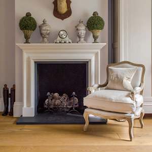 Chaise française Lisca Chaise faite à la main en bois massif de haute qualité - Product Image 6