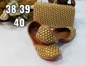 New Combo Set <b>Jutti</b> Heavy <b>Jutti</b> Women Stylish <b>Jutti</b> Clutch Unique Style - Product Image 5