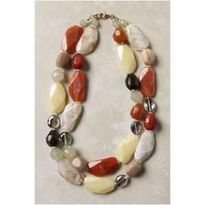 Collar Cuenta de resina para mujer con cadena Elegante perla inspirada Accesorio de Mn exports - Product Image 5