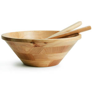 Cuenco de madera pulida, ecológico y duradero, hecho a mano cuenco japonés, que sirve frutas para cocina, pedidos a granel disponibles en la India - Product Image 2