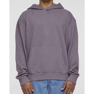 Sweat-shirts d'hiver pour hommes de grande taille, de haute qualité, épais, 100% coton, décontractés, en molleton - Product Image 1