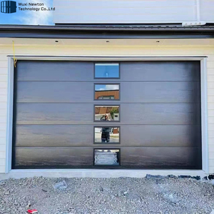 <span class=keywords><strong>Porte</strong></span> <span class=keywords><strong>de</strong></span> <span class=keywords><strong>garage</strong></span> sectionnelle <span class=keywords><strong>de</strong></span> bonne qualité <span class=keywords><strong>de</strong></span> taille personnalisée avec panneaux d'isolation thermique pour villas - Product Image 4