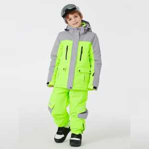 Trajes de nieve de una pieza Monos Trajes de esquí Chaquetas Abrigos Monos Invierno al aire libre Impermeable Snowboard Niños - Product Image 2