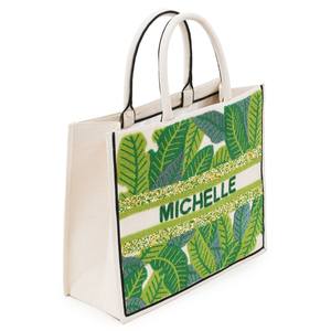 Bolso de mano casual con asa de cuentas de cristal multicolor, certificado por MS Handicraft, hecho a mano en India, forma personalizada. - Product Image 4