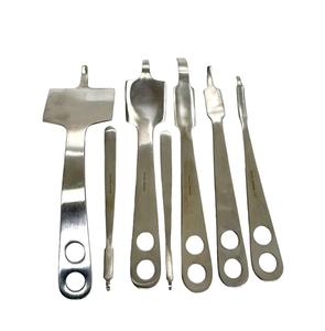 Ensemble de rétracteurs Hohmann 7 pièces en acier inoxydable, instruments chirurgicaux manuels, ensembles de chirurgie, certifiés CE, garantie du fabricant de 5 ans - Product Image 4