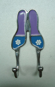 Crochet mural blanc sans cristal Design tendance à la mode nouveau Design tendance personnalisé à la mode Design décoratif mural - Product Image 4