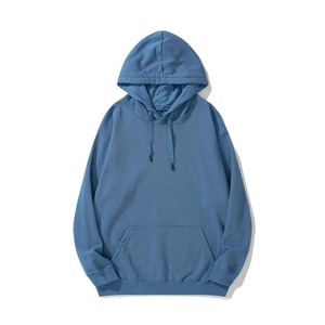 Sudadera CON CAPUCHA DE Color sólido pesado para hombre, 450g, 100% algodón, temporada de invierno, talla grande, ajuste holgado, diseño amigable para parejas - Product Image 1