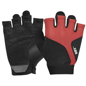 Guantes de cuero de medio dedo al por mayor de fábrica para levantamiento de pesas Fitness culturismo ejercicio deportes levantamiento guante uso - Product Image 4