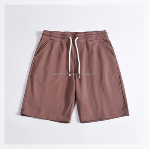 กางเกงขาสั้นออกกำลังกายผ้าสแปนเด็กซ์/โพลีเอสเตอร์ ดีไซน์ใหม่ โลโก้ปั๊มนูนตามสั่ง สำหรับเล่นกีฬา วิ่ง ออกกำลังกาย ใส่สบาย กันน้ำ ระบายอากาศได้ดี - Product Image 1