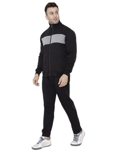 Ensembles de jogging d'entraînement pour hommes personnalisés en gros Pantalon et veste imprimés avec logo Chemise de type sportswear - Product Image 6