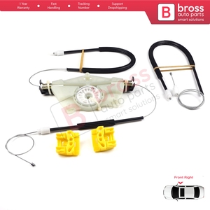 Kit de Reparación de Elevalunas BWR52, Puerta Delantera Derecha para Golf MK4 Jetta Bora A4 1J 4/5 Puertas 1JM898462 - Product Image 4