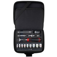 Llave de Trinquete Eléctrica Mini Industrial de Grado Profesional, Modelo 400ER3, Fabricada en Japón, con Batería de Iones de Litio y Acero Cromado, Último Modelo Popular