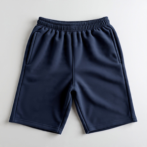 Pantalones cortos de sudor de lana para hombre Gimnasio para hombre Fitness Lavado ácido Vintage Fleece Sweat Short para hombre - Product Image 5