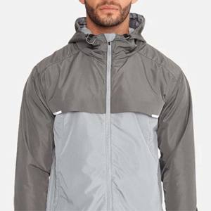 Dernière arrivée veste coupe-vent personnalisée tissu haut respirant séchage rapide fermeture éclair légère vêtements d'extérieur à la mode hiver - Product Image 5