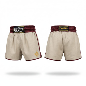 กางเกงมวยไทยมืออาชีพ ผ้าซาติน สำหรับแข่งขันและฝึกซ้อม  MMA คิกบ็อกซิ่ง ขายส่ง แบบสั่งทำพิเศษ สำหรับผู้ใหญ่ ทั้งชายและหญิง - Product Image 1