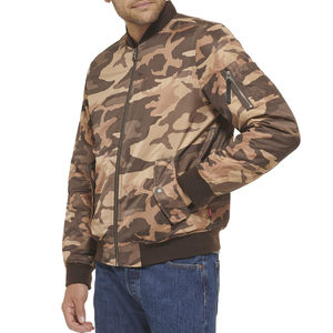 Vente en gros de blouson coupe-vent imperméable en nylon avec logo personnalisé de haute qualité blouson aviateur pour hommes Service OEM - Product Image 3