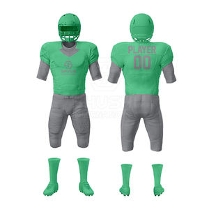 Uniformes de Fútbol Americano de la Mejor Calidad, Diseños Personalizados, Impresión Sublimada, Manga Corta, 100% Poliéster, Secado Rápido, Transpirable - Product Image 6