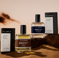 C2U en stock, logo OEM personnalisé, marque privée, vente en gros, coffret cadeau de parfum EDP unisexe 30 ml * 2