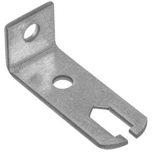 Staffa Triangolare da Parete in Acciaio Zincato - 4 Pollici per Fotocamere, Luci, Mobili e Decorazioni - Product Image 1