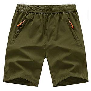 New High Quality 2025 Summer Trend <b>Men's</b> Gym Sports <b>Shorts</b> Outdoor Running Fitness Breathable Solid Quick Dry Anti-UV Double - Product Image 1