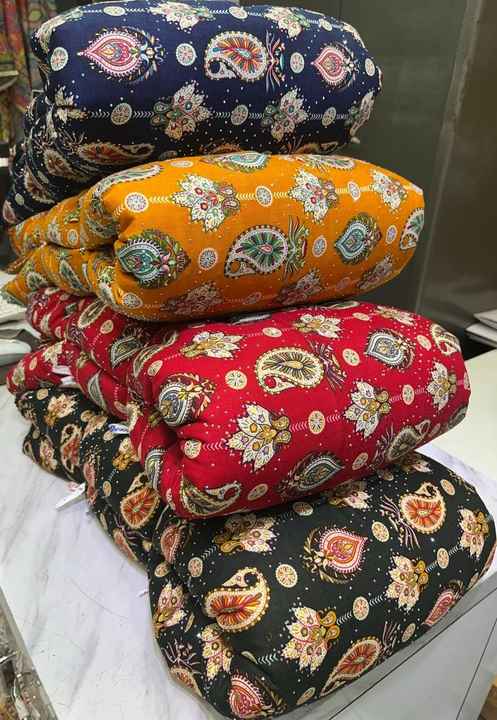 Raghuveer Creation's 100% Viscose Rayon Fabric High Quality 21-1-9-46 Standard 100 Woven 5000 Meters 90-120gsm Print Stock Lot