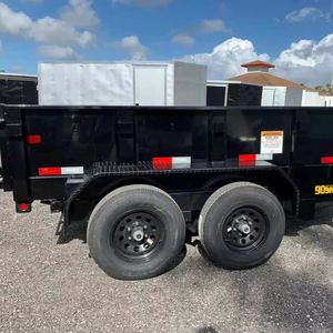 Remorque agricole à inclinaison hydraulique 6x10 propre et robuste Nouvelle remorque à benne basculante de haute qualité avec engrenage et composants de noyau de moteur - Product Image 5