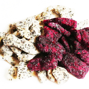 Dragon Fruit Freeze-Dried in Bulk Crispy Dehydrated Fruit with Natural Sweetness Snack From Vietnam Red and White - Product Image 1