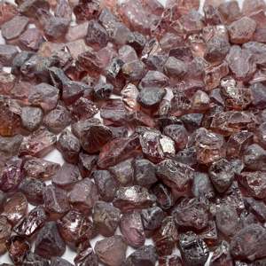 Pierres précieuses en zircon blanc naturel, forme cœur, 3 mm, pierres en vrac - Product Image 2