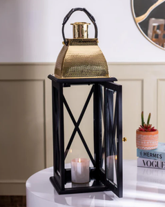 Linterna colgante de artesanía de Metal más vendida, suministro de linterna de Vela decorativa para el hogar de la India a precio competitivo - Product Image 2