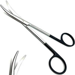 FOMON Tijeras Fomon Supercut Nasal Tijera Curvada 14 cm O.R Grado Rinoplastia Quirúrgica ENT Instrumentos Médicos - Product Image 1