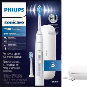Philips Sonicare ExpertClean 7500 Blanco, Cepillo de Dientes Eléctrico Recargable, HX9690/06 - Product Image 1