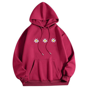 Sudadera con capucha y cremallera de felpa de algodón grueso de 300 g, con estampado digital gráfico personalizado, transpirable, básica para invierno, lisa. - Product Image 1