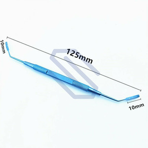 Instrumento quirúrgico de doble punta, instrumento quirúrgico ocular oftalmológico, de titanio, con núcleo de Kingston Vectis CE - Product Image 1