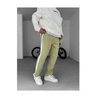 Ensemble survêtement streetwear homme personnalisé grande taille, sans coutures, respirant, extensible dans quatre directions, 100 % coton, écologique