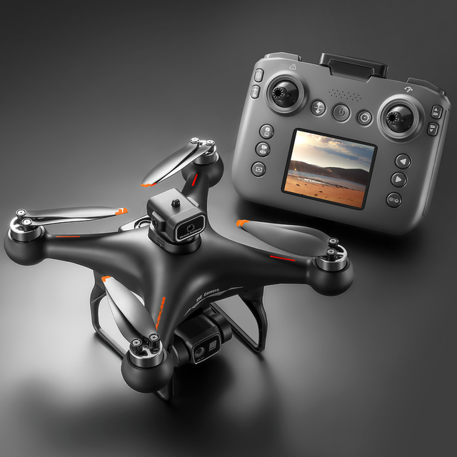 S116 MAX Screen Control 4K HD Dual Camera 50x Zoom Beauty Filter Gesture Photography Aerial Photography Mini RC Quadcopter Drone
