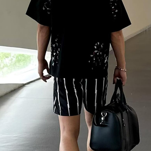 Vente en gros de shorts de basket-ball en maille pour hommes, vêtements de sport BSCI de haute qualité avec broderie, taille plus, avec poches, style - Product Image 6
