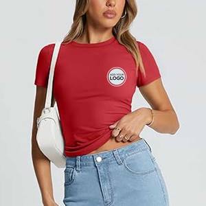 Bella Canvas Bella Canvas <b>Women</b> Shorts Sleeve T Shirts 3 Pack Summer <b>Tops</b> Crew Neck Casual Workout Casual Tshirts - Product Image 4